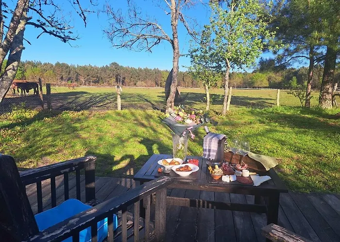 Romantique Avec Jacuzzi Nocleg ze śniadaniem Le Barp